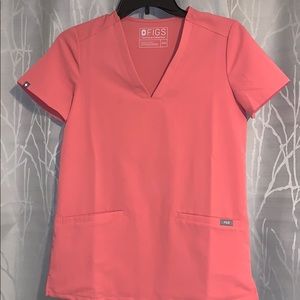 FIGS CASMA 3 POCKET SCRUB TOP SIZE XXS